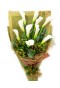 Ten white callas